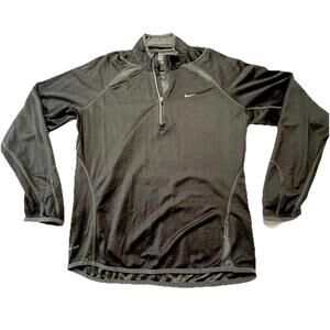Nike Women’s Dri-FIT Wool Blend 1/4 Zip Running Top – Size Large